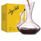 Decantador de vinho JoyJolt Lancia Crystal 1200 mL (40 fl.oz) Aerador Decantador de vinho JoyJolt Lancia Crystal 1200 mL (40 fl.oz) Aerador