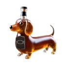Decantador De Whisky Em Forma De Cão Dachshund, Garrafa Decorativa De Licor, Estátua De Animal,
