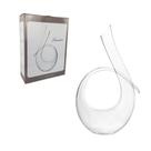 Decanter Design Curvo - Decantador Luxo de Vinho Tinto