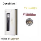 Decemars - yy preto Original 0,07 D Cílios extensões