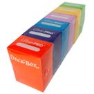 Deck Box Ultra Pro - Conjunto com 6 Cores (Laranja, Roxo, Azul Claro, Rosa, Amarelo e Verde Claro)