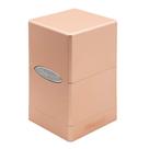 Deck Box Ultra Pro Satin Tower metálico em ouro rosa