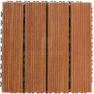 Deck de Madeira 30x30cm Antiderrapante com Base Plastica Madersilva