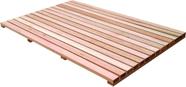 Deck De Madeira Modular 100x100 cm Réguas 4 cm Com Pintura Neonx