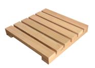 Deck De Madeira Modular 30x30 Cm Réguas 4 Cm Sem Pintura NeonX