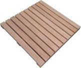 Deck De Madeira Modular 50x50 cm Sem Pintura Neonx