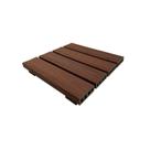 Deck Modular 43x43cm Texturizado In Brasil Marrom/Ipê Deck Modular 43x43cm Texturizado In Brasil Marrom/Ipê