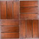 Deck Modular de Madeira Massaranduba Gran Deck 31,5cm x 31,5cm