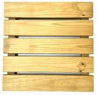 Deck modular de madeira Pinus tratado 50x50 centímetros