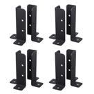 Deck Post Anchor Base Brackets Wpbhk 8 unidades para poste de madeira