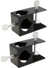 Deck Torch Clamp Bracket RTNLIT Metal Black, conjunto de 2