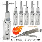 Decodificador De Chaves Portátil Em Aço Inoxidável SS001 pro 2-em-1, Ferramenta De Manutenção E Kit