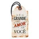 Decor Home Tag "É Grande Meu Amor" - DHT2-021 - LitoArte - Rizzo Decor Home Tag "É Grande Meu Amor" - DHT2-021 - LitoArte - Rizzo