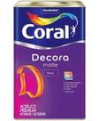 Decora matte fosco coral base t - 16l