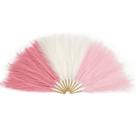 Decoração artificial de capim-dos-pampas rosa Serwalin, 12 peças