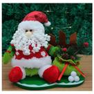 Decoração Boneco Natal Papai Noel Tecido Natalino 28cm