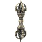 Decoração budista SEWACC Vajra Dorge Antique Brass Dorje