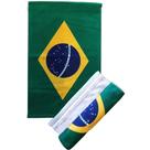 Decoracao Copa do Mundo Toalha Brasil 48X29CM Decoracao Copa do Mundo Toalha Brasil 48X29CM