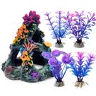 Decoração de Aquário GSD Coral Reef Mountain - Conjunto com 1 Peça
