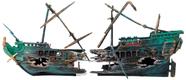 Decoração de aquário Penn-Plax Shipwreck com peças móveis