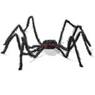 Decoração de aranha de Halloween PREXTEX com luzes LED de 4 pés