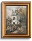 Decoração de arte de parede YOYIAXT Vintage Cottage Rose Garden 20x25cm Decoração de arte de parede YOYIAXT Vintage Cottage Rose Garden 20x25cm