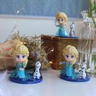 Decoração de bolo Disney Frozen Princess Elsa Anna 9cm