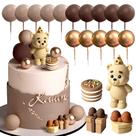 Decoração de bolo Roaring Good Time Brown Bear Baby Shower