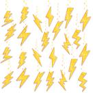 Decoração de festa Hanging Swirls Lightning Flash Weather x24 YXCMDCG