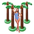 Decoração de festa inflável Palm Tree Playbees, 6 pés, pacote com 4