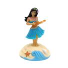 Decoração de figuras dançantes movidas a energia solar Hula Girl