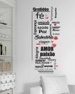 Decoração de Frase Gratidão Fé Esperança Saude Viagem Amor Decoração de Frase Gratidão Fé Esperança Saude Viagem Amor