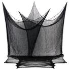 Decoração de Halloween AURUZA Creepy Black Gaze Cloth 203x122cm