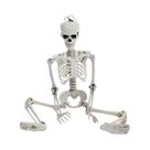 Decoração De Halloween: Esqueleto Articulado E Posável Em Tamanho Real Para Pendurar Em Casas Decoração De Halloween: Esqueleto Articulado E Posável Em Tamanho Real Para Pendurar Em Casas