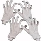 Decoração de Halloween XONOR Skeleton Hands em tamanho real (2 pares)