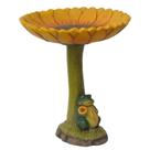 Decoração de jardim ao ar livre Decoração de jardim Alimentador de pássaros Resina Ornamentos