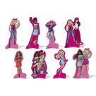 Decoração De Mesa Barbie 8 Un - Festcolor