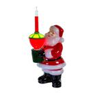 Decoração de mesa Kurt Adler Jolly Santa Bubble Light