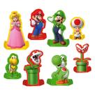 Decoração de Mesa Super Mario - 8 Unidades Decoração de Mesa Super Mario - 8 Unidades