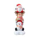 Decoração De Natal Empilhável: Feliz Natal Para Festas E Celebrações - 1 Unidade Decoração De Natal Empilhável: Feliz Natal Para Festas E Celebrações - 1 Unidade