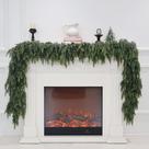 Decoração de Natal Garland Senjie Cedar Real Touch 150 cm Decoração de Natal Garland Senjie Cedar Real Touch 150 cm