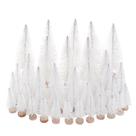 Decoração de Natal Yookat Mini Christmas Trees x40 White
