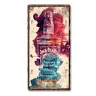Decoração de parede com letreiro de estanho Vintage Jack Daniel's Whisky 20x30cm