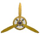 Decoração de parede de hélice de avião YOUKI, decoração de aviação, presentes para pilotos, esculturas de parede de hélice, arte de parede para cozinha, quarto, sala de estar, cozinha, banheiro, operada por bateria, metal. Bronze