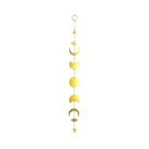 Decoração De Parede Em Acrílico Dourado Com Fases Da Lua Para O Ramadã, Arte Celestial Para O Eid,