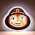 Decoração de parede LED Neon Sign Pugna Mascot para quarto