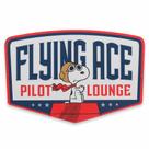 Decoração de parede Open Road Brands Peanuts Snoopy Flying Ace