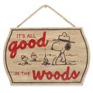 Decoração de parede Open Road Brands Peanuts Snoopy It's All Good