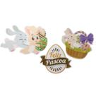 Decoração de Parede Páscoa Kit 3 Peças