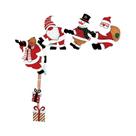 Decoração De Porta De Madeira Do Papai Noel Para Festas De Natal E Ano Novo, Decoração DIY Para
